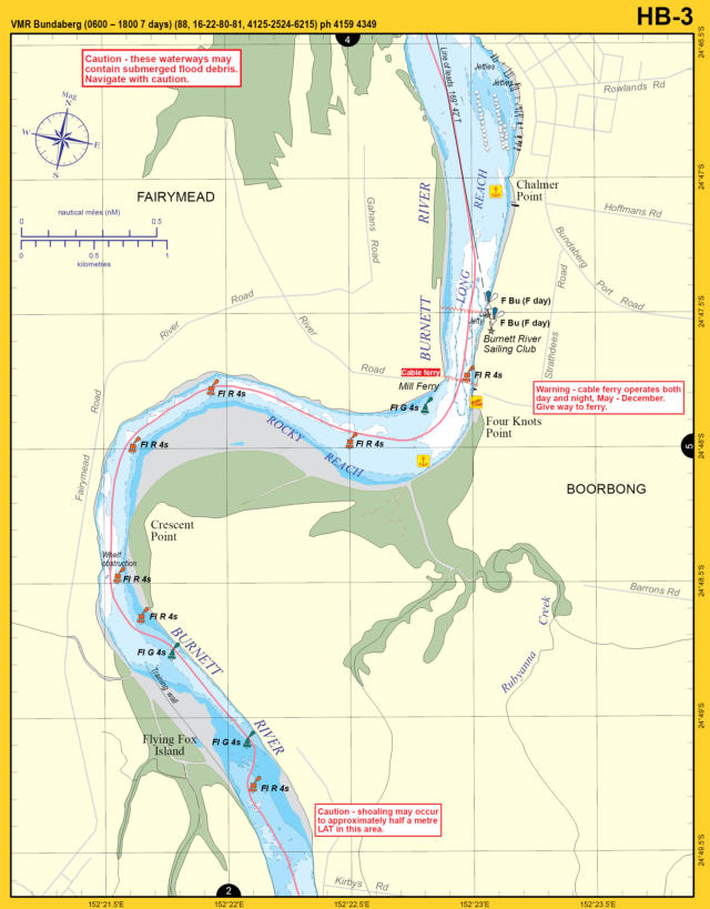 Beacon to Beacon Map HB-3