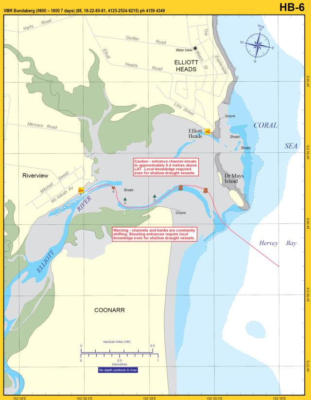 Beacon to Beacon Map HB-6