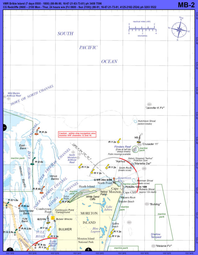 Beacon to Beacon Map MB-2